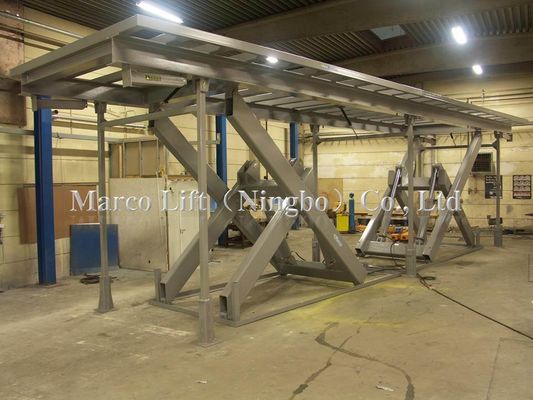 Stage Running Mode Marco Twin Scissor Lift Table met aanpassingsopties
