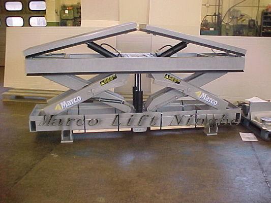 Aanpassing Marco Twin Scissor Lift Table met Tilt Platform Aanpassing