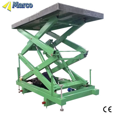 Op maat gemaakte 2,5-4 ton Marco High Scissor Lift Table met CE-goedgekeurde stationaire bewegingen